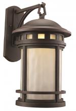  40375 RT - Boardwalk Collection 1-Light, Outdoor Hanging Lantern Pendant with Water Glass